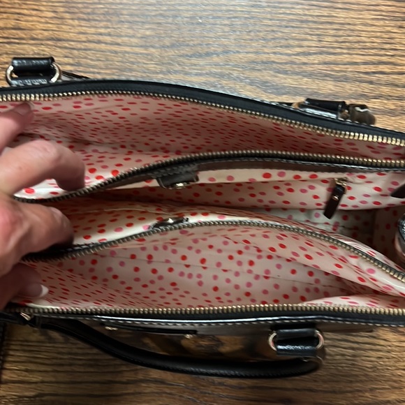 Black briefcase type purse - Picture 2 of 2